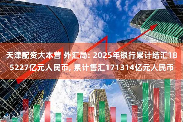 天津配资大本营 外汇局: 2025年银行累计结汇185227亿元人民币, 累计售汇171314亿元人民币