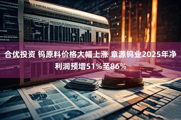 合优投资 钨原料价格大幅上涨 章源钨业2025年净利润预增51%至86%